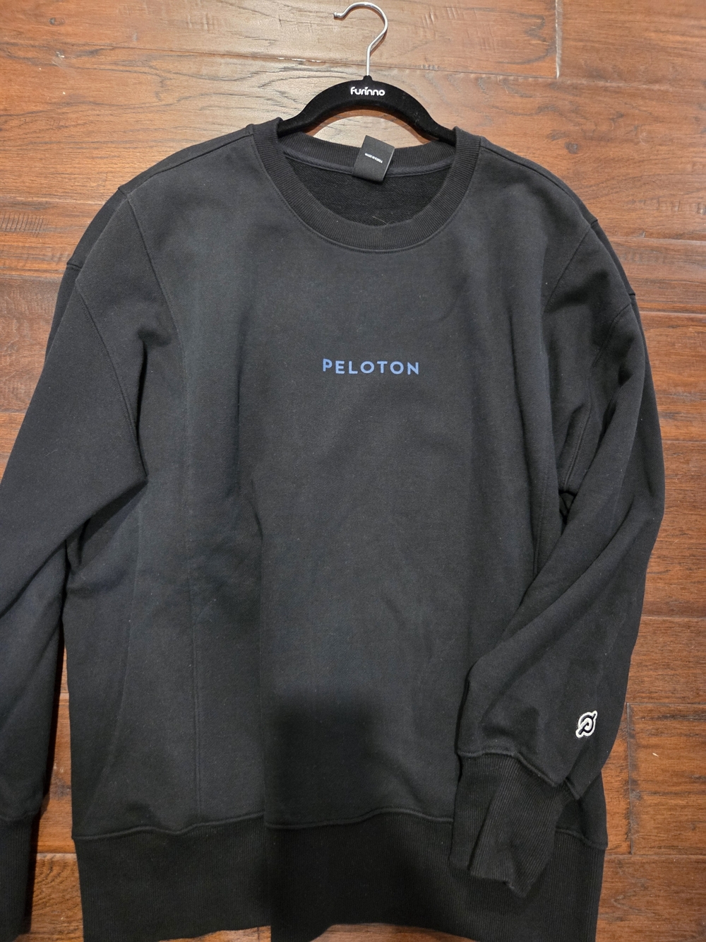 Like New Peloton Unisex Logo Crewneck Sweatshirt,Large